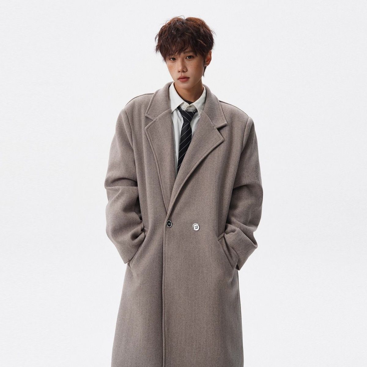 Wool Blend Coat Korean Reviews - огляд і ціна Men'S Fashion Reviews