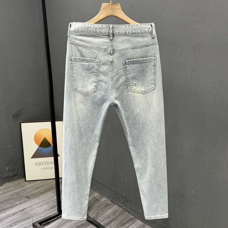 New Stylish Men's Denim Jeans  - огляд і ціна Skinny Jeans Ripped