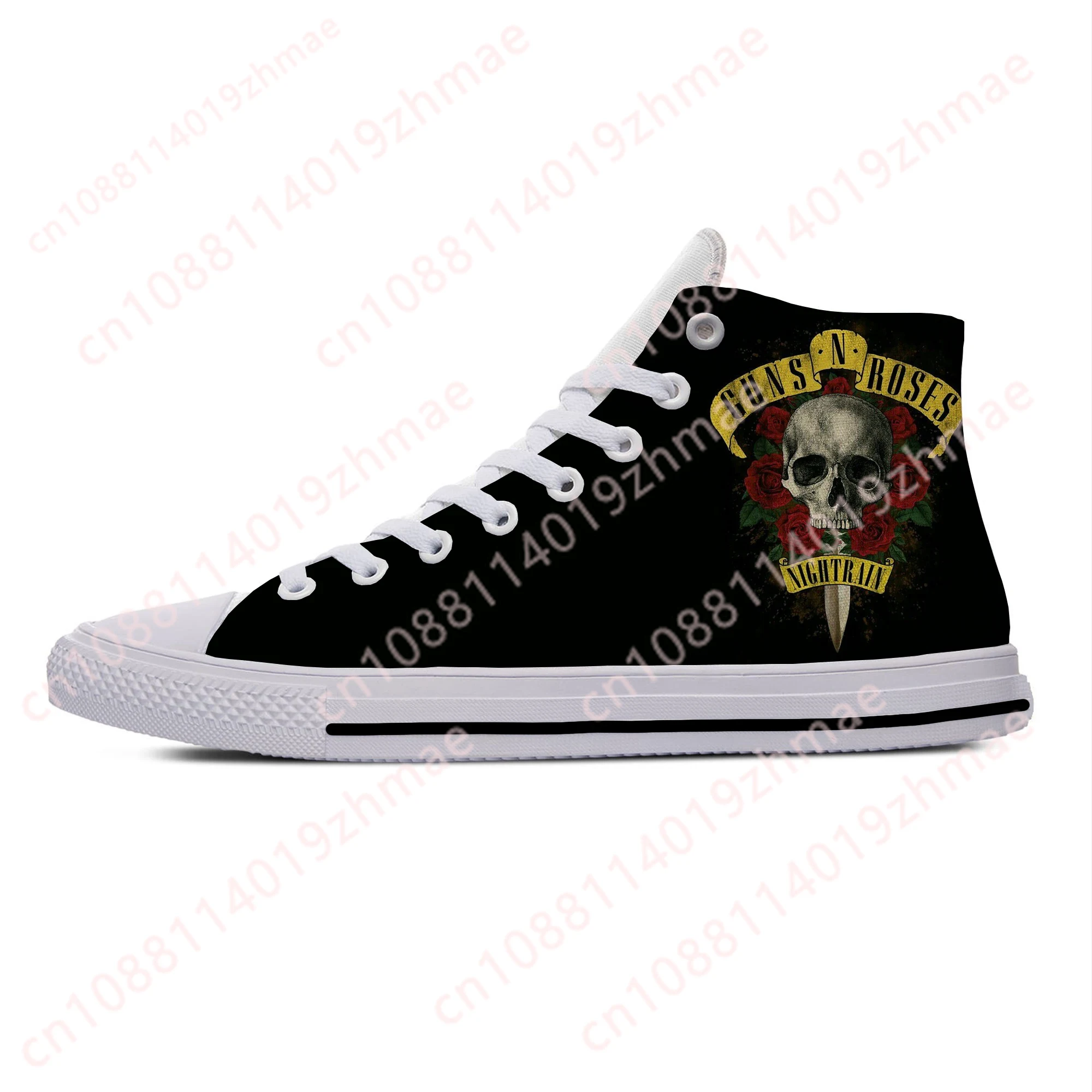 Hot 3D Guns N Rose Heavy Metal - огляд і ціна Mens Fashion Trainers