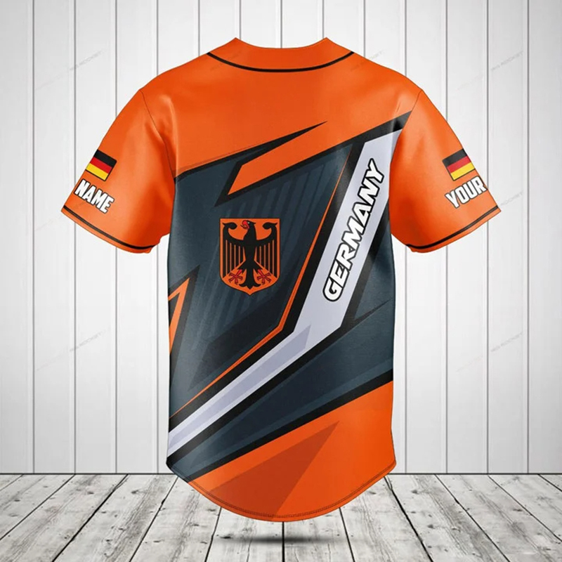 Personalized Germany Shield Gr - огляд і ціна Mens Fashion Baseball Jersey