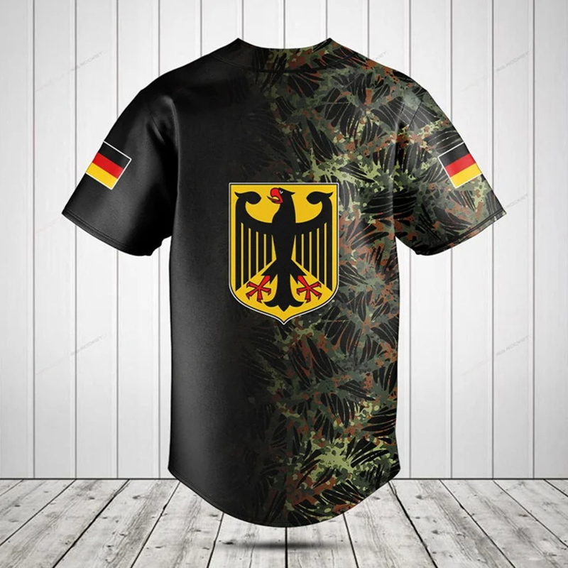 Personalized Germany Shield Gr - огляд і ціна Mens Fashion Baseball Jersey