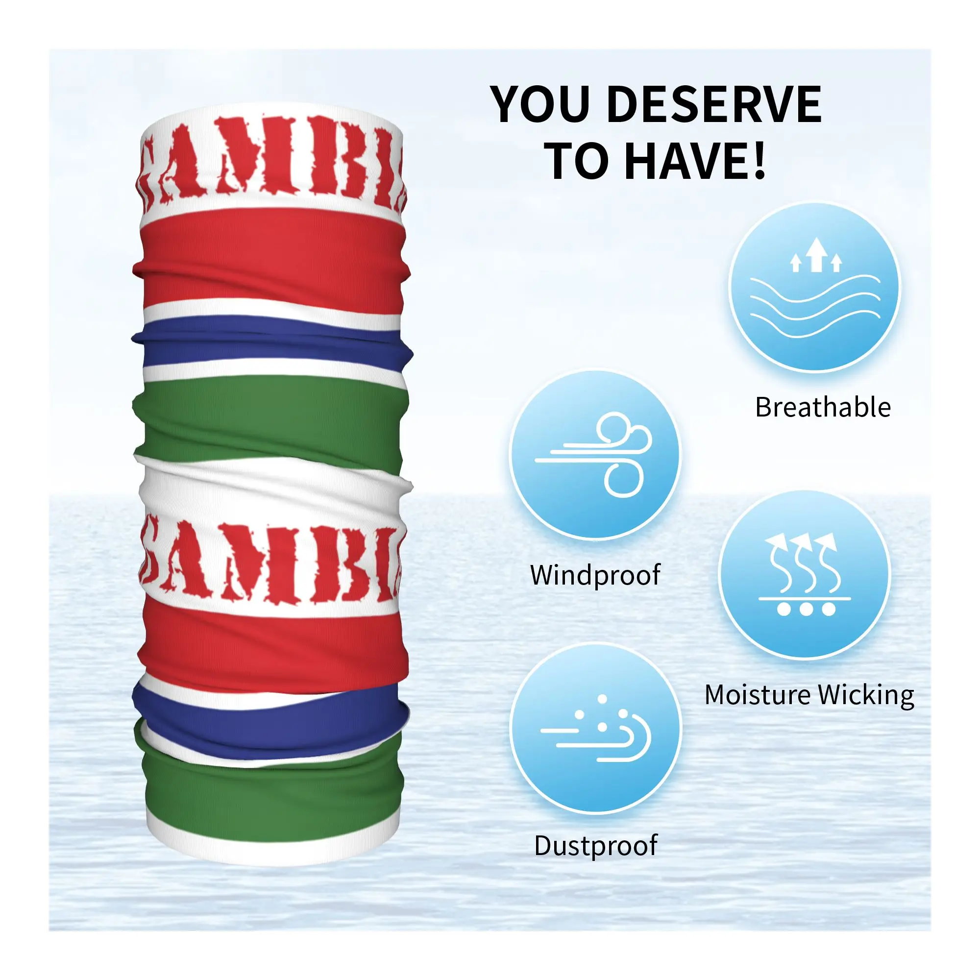 New Gambia Flag Bandana Winter - огляд і ціна Men'S Fashion Rings