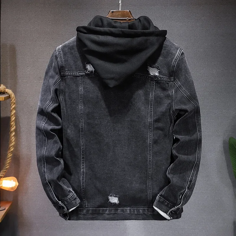 Pop Spring Autumn New Fashion  - огляд і ціна Men'S Fashion Grey Jeans