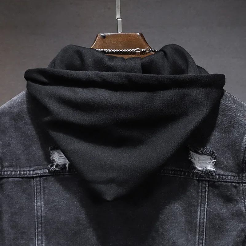 Pop Spring Autumn New Fashion  - огляд і ціна Men'S Fashion Grey Jeans