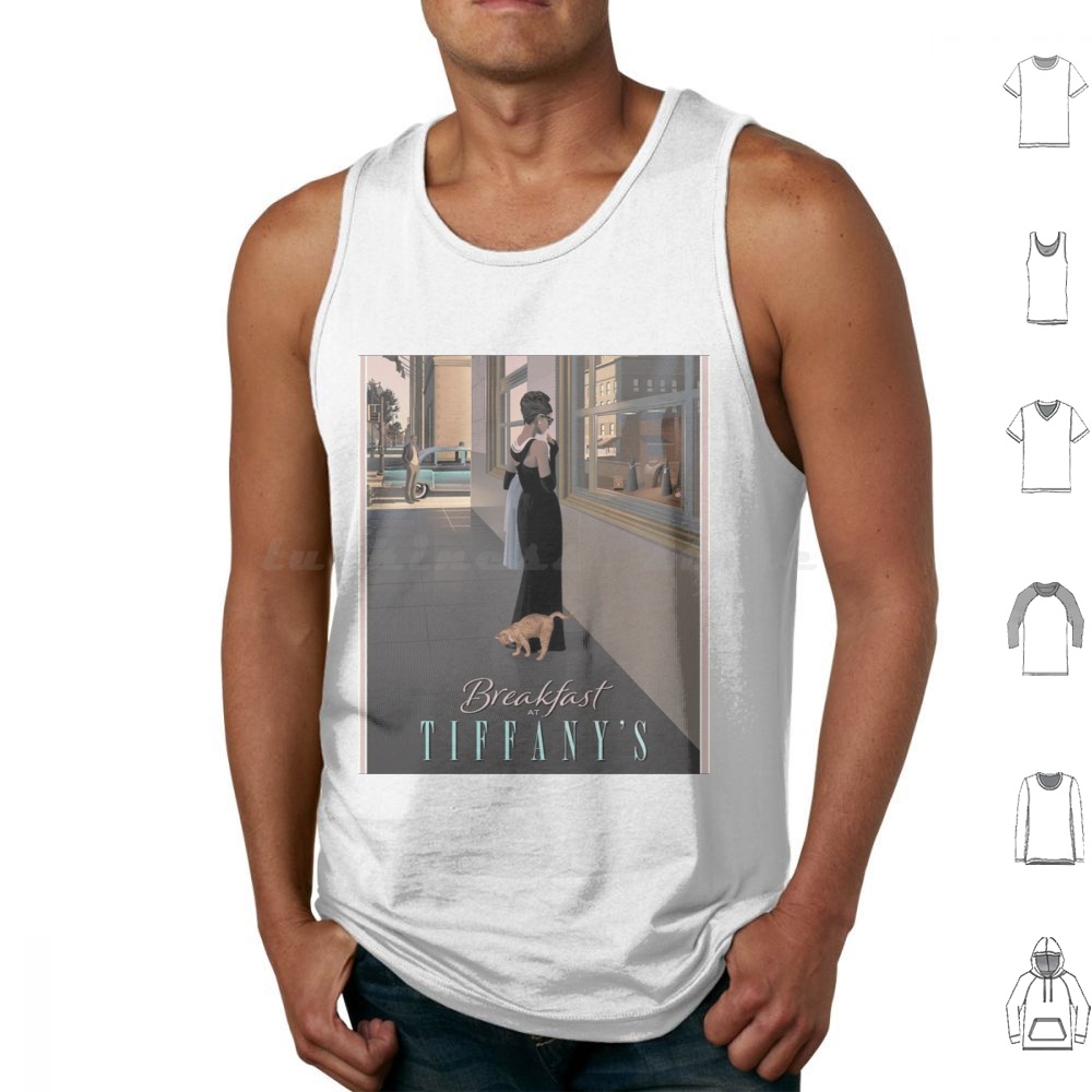 Breakfast Tank Tops Vest Sleev - огляд і ціна Men'S Fashion 1960S
