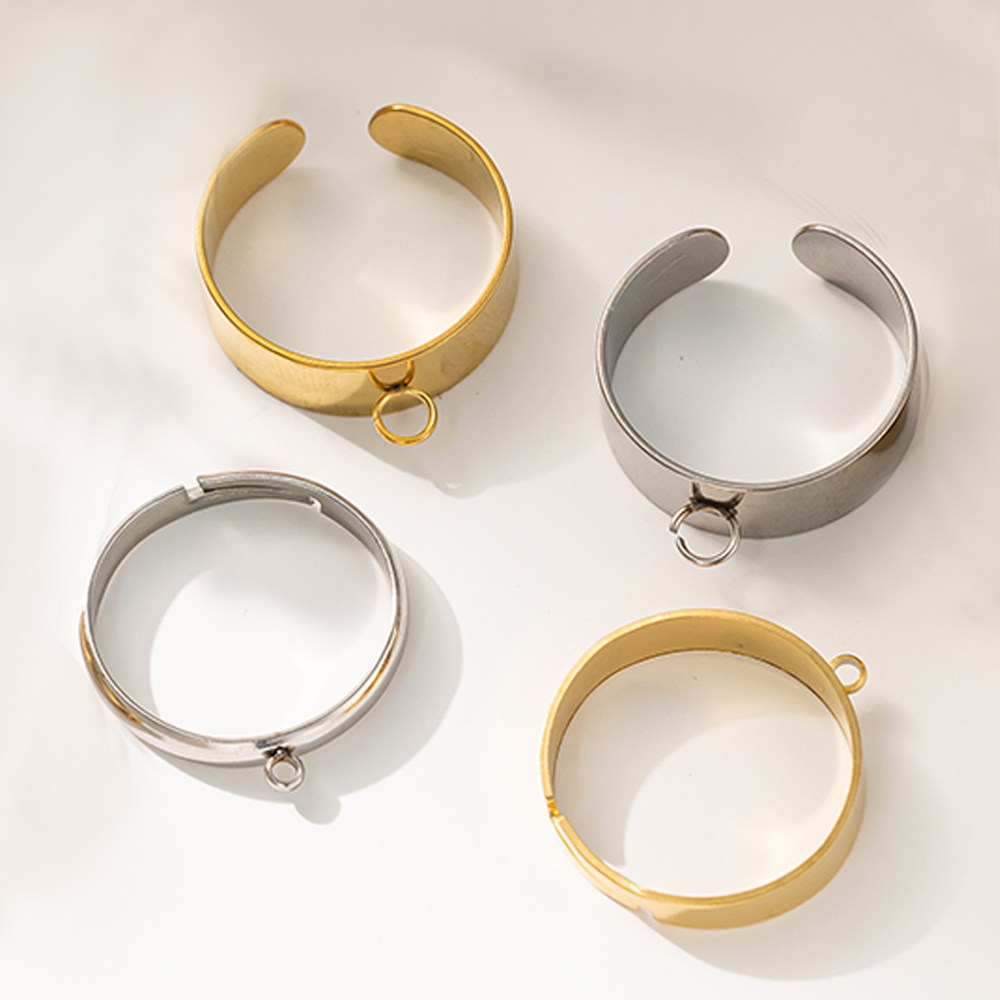 5pcs/Lot Stainless Steel Gold  - огляд і ціна Men'S Fashion Rings