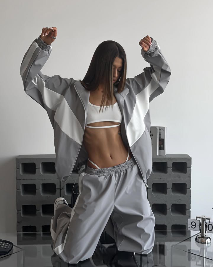 Oversized Tracksuit Colorblock - огляд і ціна Mens Fashion Jumpers