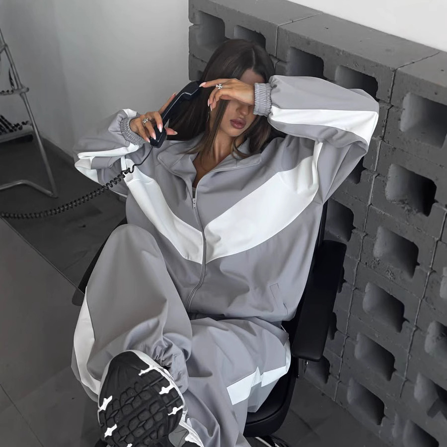 Oversized Tracksuit Colorblock - огляд і ціна Mens Fashion Jumpers