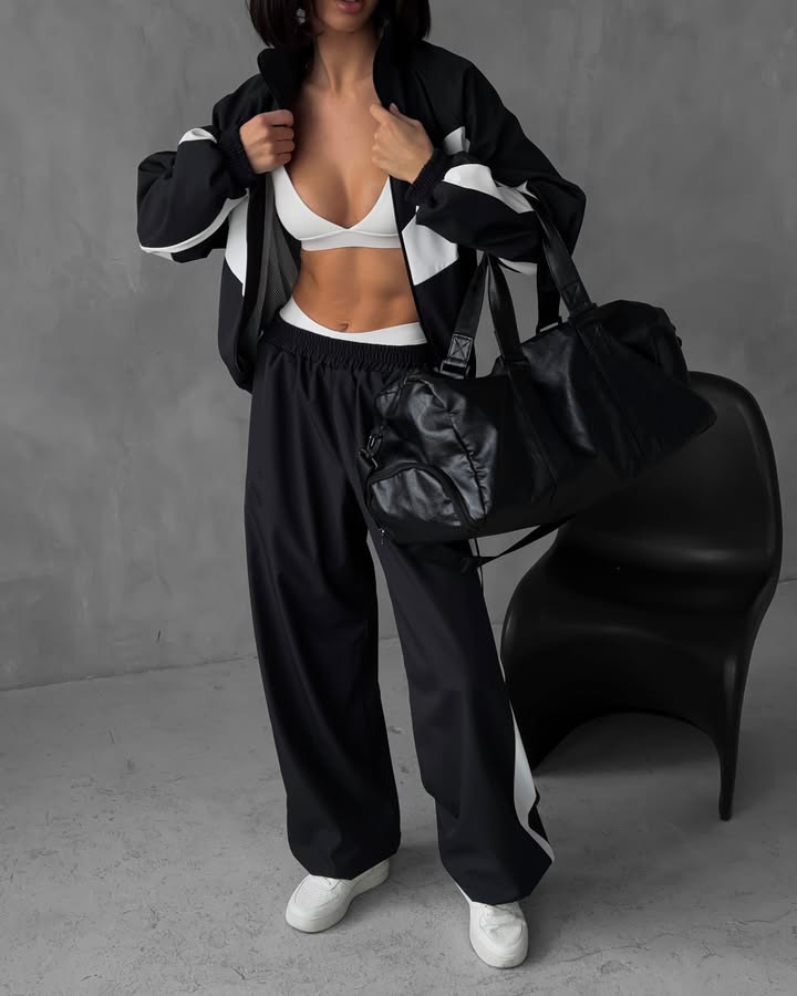 Oversized Tracksuit Colorblock - огляд і ціна Mens Fashion Jumpers