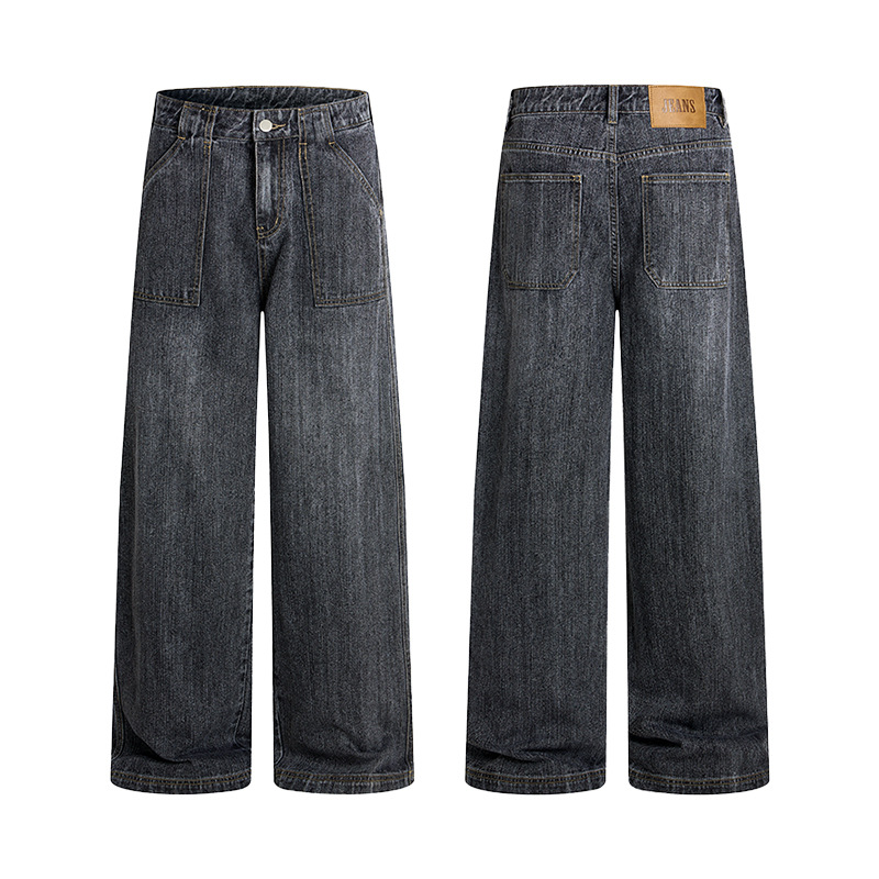 Vintage New Fashion Men's Loos - огляд і ціна Men'S Fashion Grey Jeans