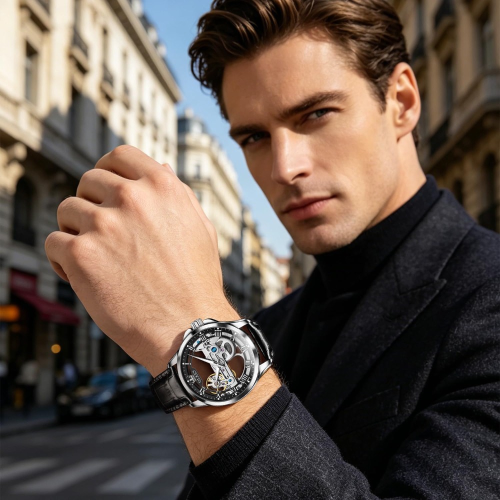 Automatic Skeleton Watch for M - огляд і ціна Mens Fashion Style Images