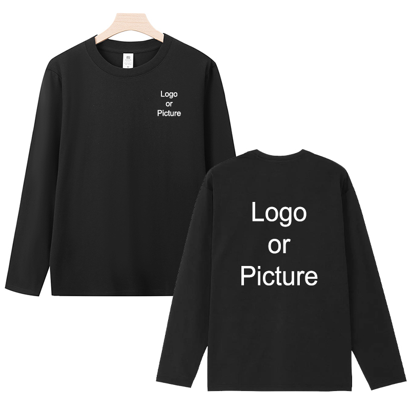 Customized Cotton Long Sleeve  - огляд і ціна Queer Men'S Fashion