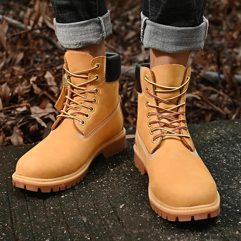 Boots Men High Top Boots High  - огляд і ціна Mens Fashion Trainers