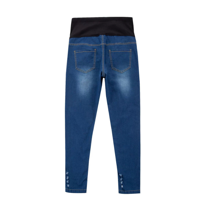 Hot Sale Cotton Denim Maternit - огляд і ціна Skinny Jeans Ripped