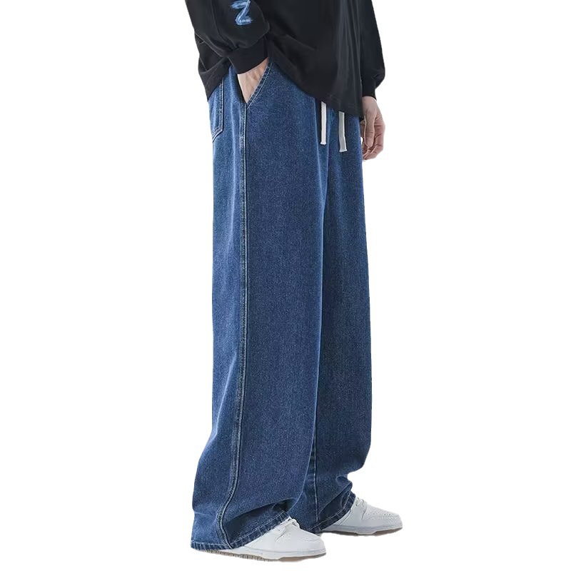 Korean Fashion Men's Baggy Jea - огляд і ціна Men'S Fashion Grey Jeans